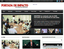 Tablet Screenshot of portadadeimpacto.com